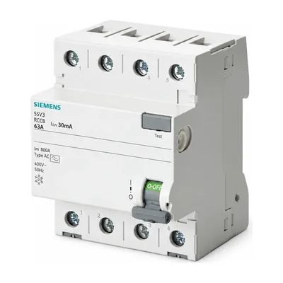 Siemens SENTRON 5SV4346-0 residual current circuit breaker (rccb)